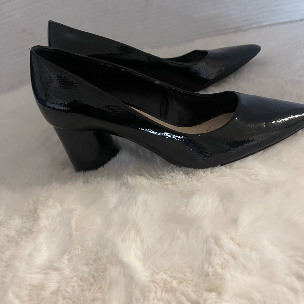 Black Zara rounded heels Women's Shoes